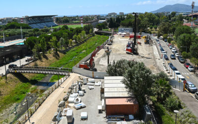 La réalisation du bâtiment sport santé du programme Nouvelle Frayère à Cannes-La Bocca avance !