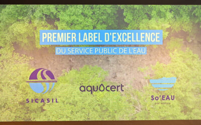 Création du 1er Label d’excellence du service public de l’eau !