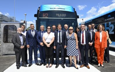 Mise en circulation des premiers bus à hydrogène vert
