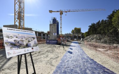 Visite du chantier du futur Campus Vatel Academy